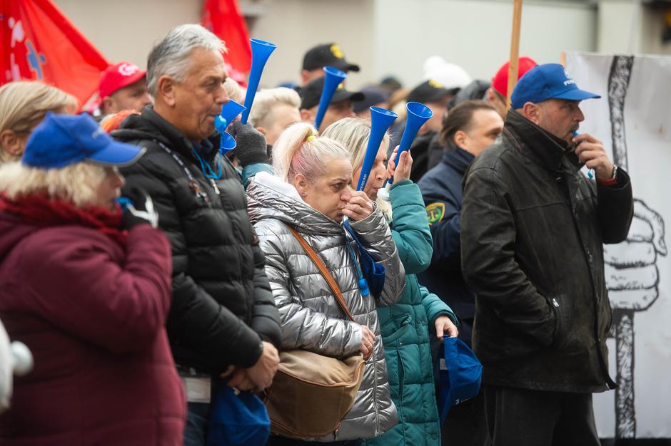 stavka Sindikatov | Avtor: Anže Petkovšek