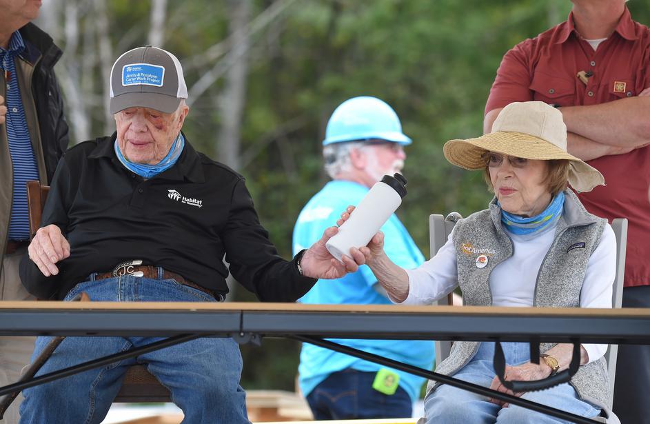 Jimmy Carte in Rosalynn Carter