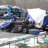 Nesreča tovornjakov na avtocesti Maribor - Šentilj