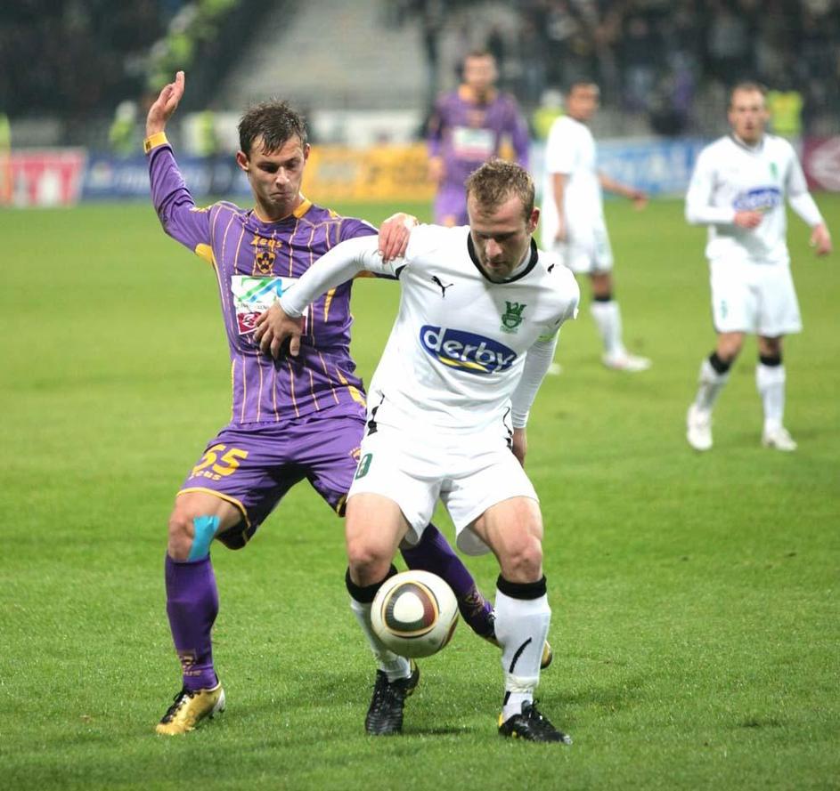 Maribor Olimpija Ljubljana derbi Ljudski vrt Rajko Rep Enes Rujovic