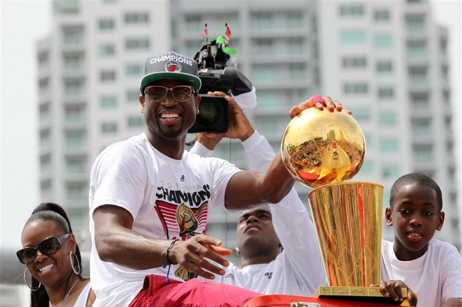 Wade Miami Heat parada proslava naslov NBA