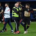 Slovenski redar, Luka Ivanušec, po tekmi Hrvaška Anglija na Evropskem prvenstvu U21