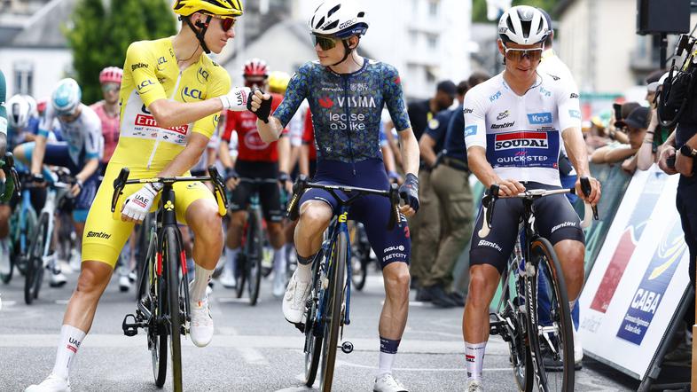 Tadej Pogačar, Jonas Vingegaard, Remco Evenepoel