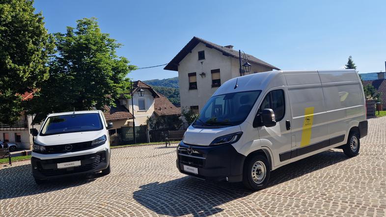 Oplovi dostavniki combo, vivaro in movano