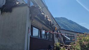 požar Osnovna šola Bistrica pri Tržiču