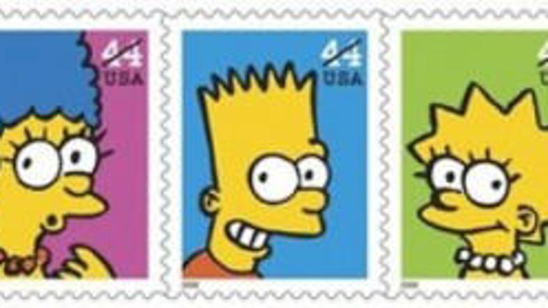 Homer, Marge, Bart, Lisa in Maggie