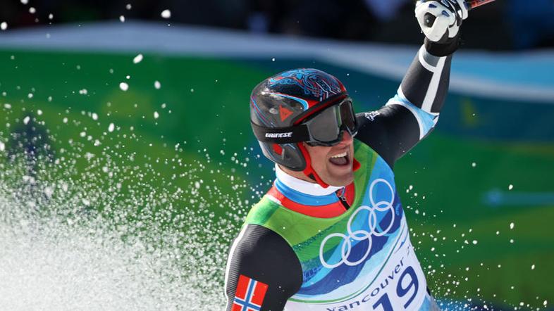 Aksel Lund Svindal je dosanjal olimpijske sanje. (Foto: EPA)