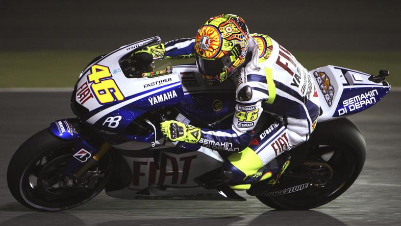 Valentino Rossi po odstopu Caseyja Stonerja ni imel prave konkurence. (Foto: Reu