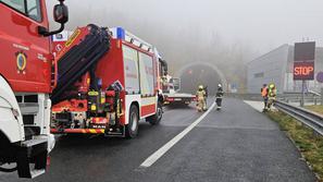 prometna nesreča na vipavski hitri cesti