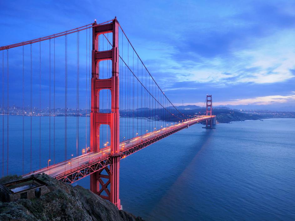 Golden Gate Bridge, San Francisco, Kalifornija