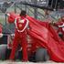 Fernando Alonso Ferrari nesreča