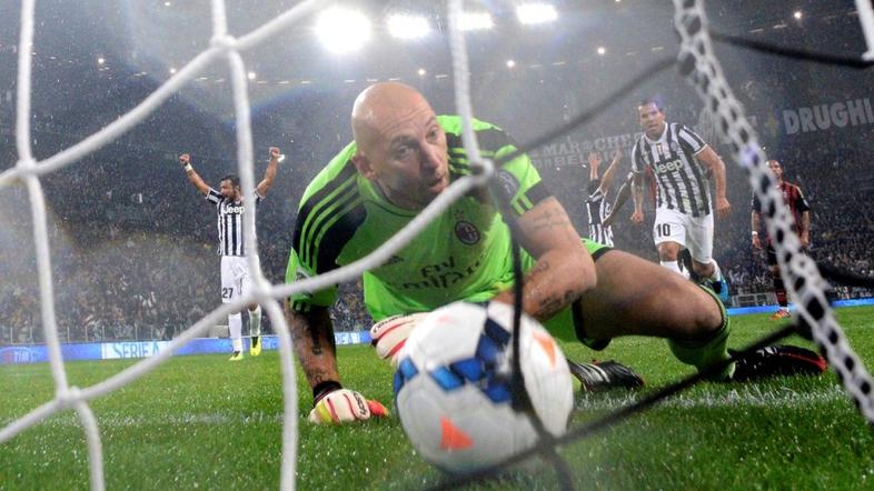 Abbiati Tevez Pirlo Juventus AC Milan Serie A Italija liga prvenstvo