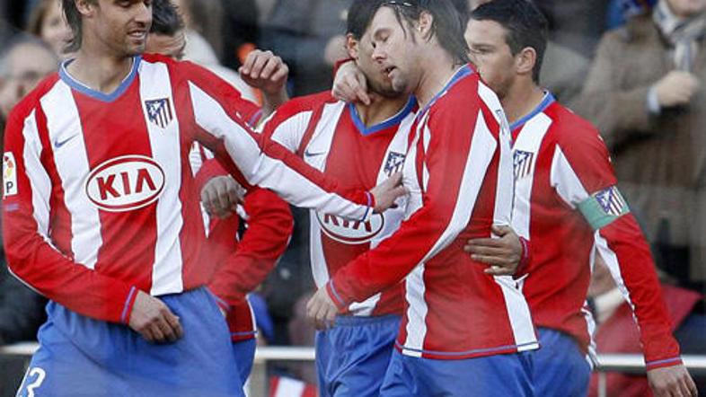 Madridski Atletico je že tretjič zapored na domačem stadionu uprizoril triler s 