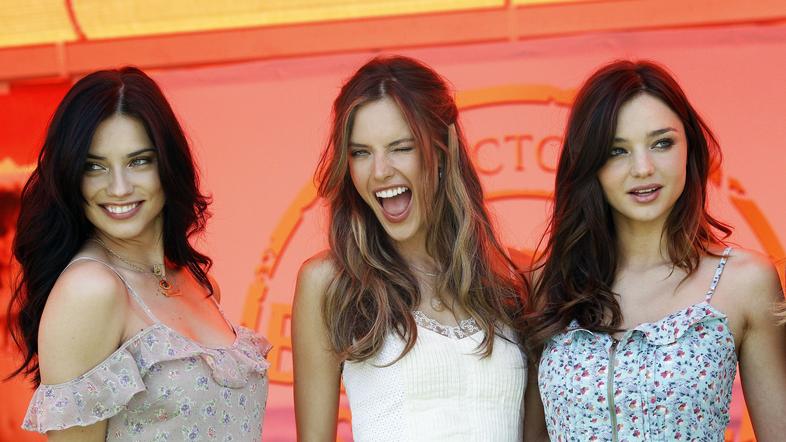 Adriana Lima, Alessandra Ambrosio, and Miranda Kerr