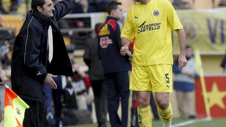 Ernesto Valverde je le še nekdanji trener Villarreala. (Foto: EPA)